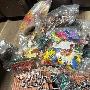 Colorful Toy Figure Collection